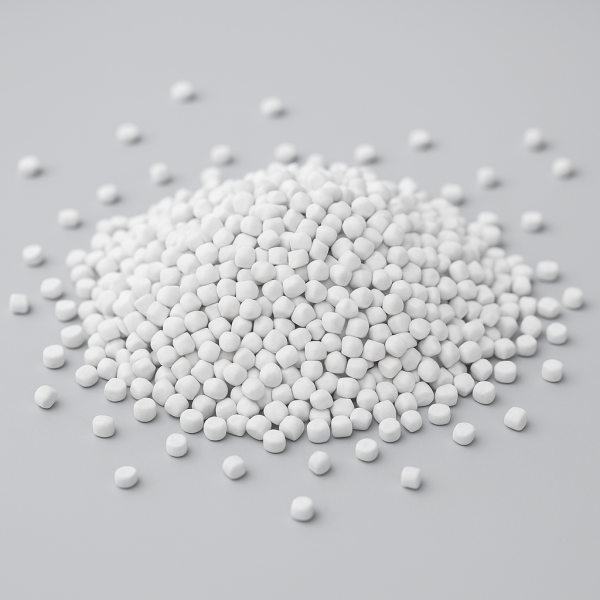 Extrusion of CaCO₃-PE compound for packaging films