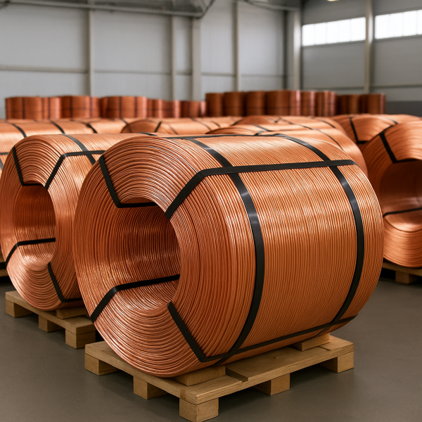 High-purity Cu-ETP copper wire rod for electrical conductors