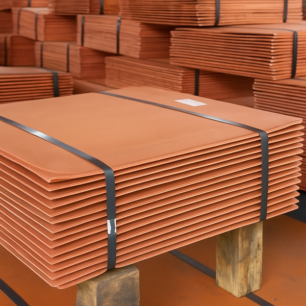 LME Grade A Copper Cathode 99.99% for wire rod production