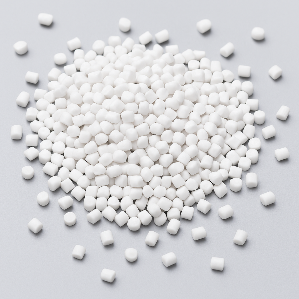 White polyethylene masterbatch with titanium dioxide